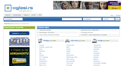 Desktop Screenshot of e-oglasi.rs